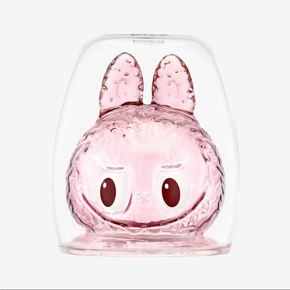 Pop Mart The Monsters Cheers! Labubu Double Walled Glass Cup - Romance